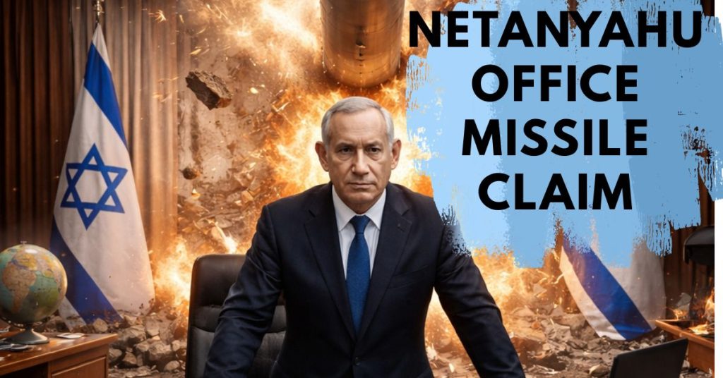 Netanyahu Office Missile Claim