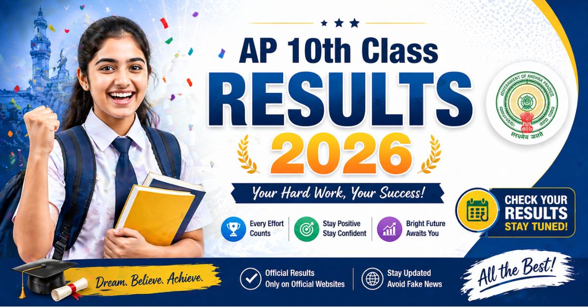 You are currently viewing AP 10th Class Results 2026: Check SSC Result, Manabadi & BSEAP