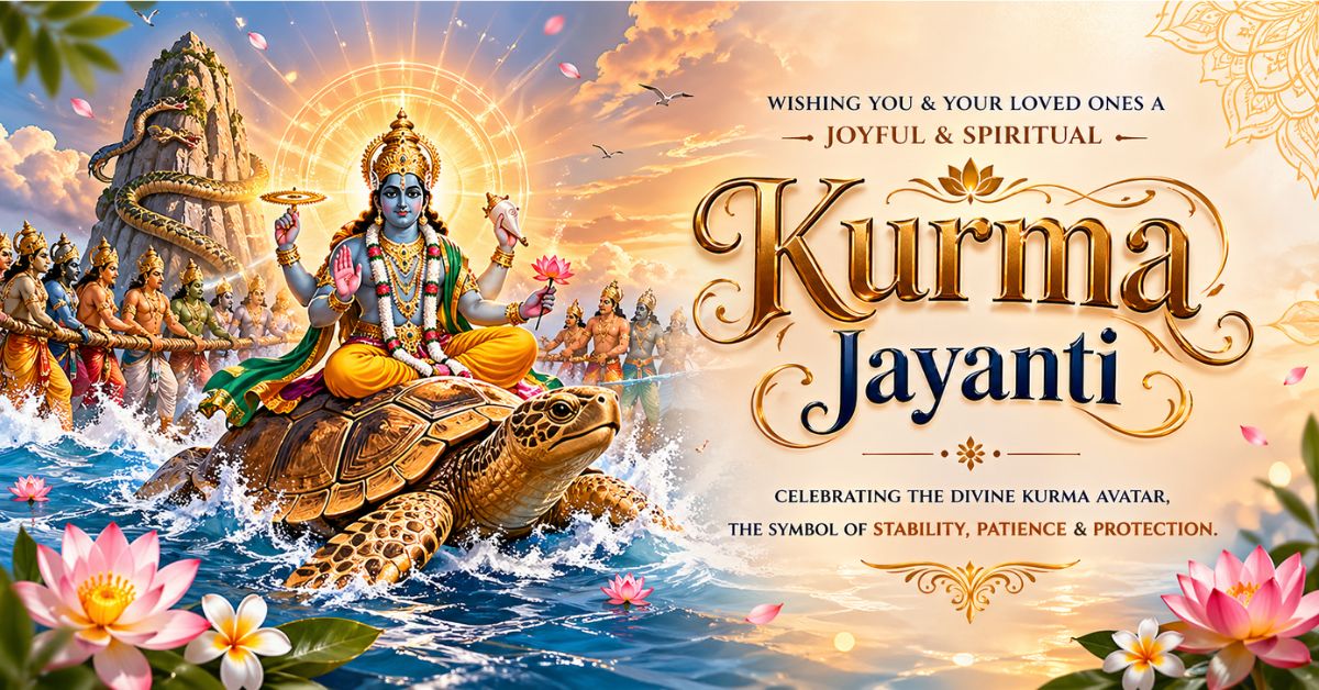 You are currently viewing Kurma Jayanti 2026: Story, Significance, Puja & Benefits