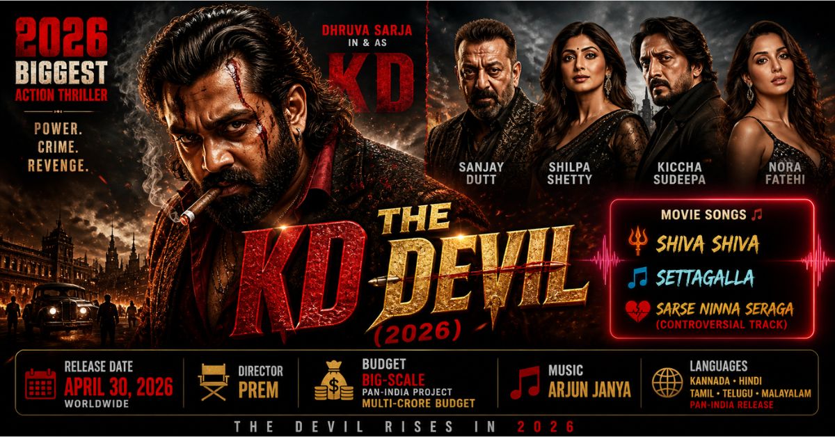 You are currently viewing KD The Devil 2026: Release, Cast, Budget, Movie Songs