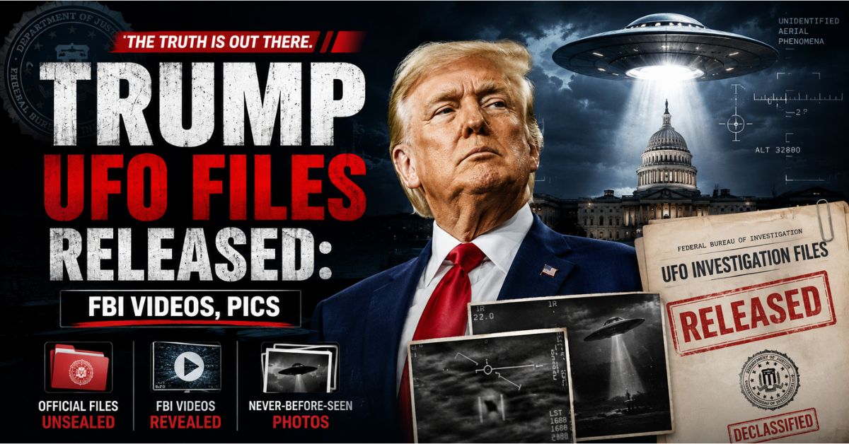 You are currently viewing Trump UFO Files Released: FBI Videos, Pics (May 2026)